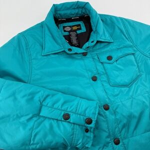 Dickies Performance System Teal Quilted Jacket Women's M 3M Thinsulate Nylon